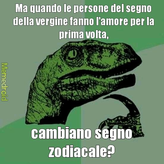 Perdere la verginità - meme