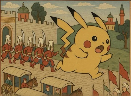 Turkish pikachu meme