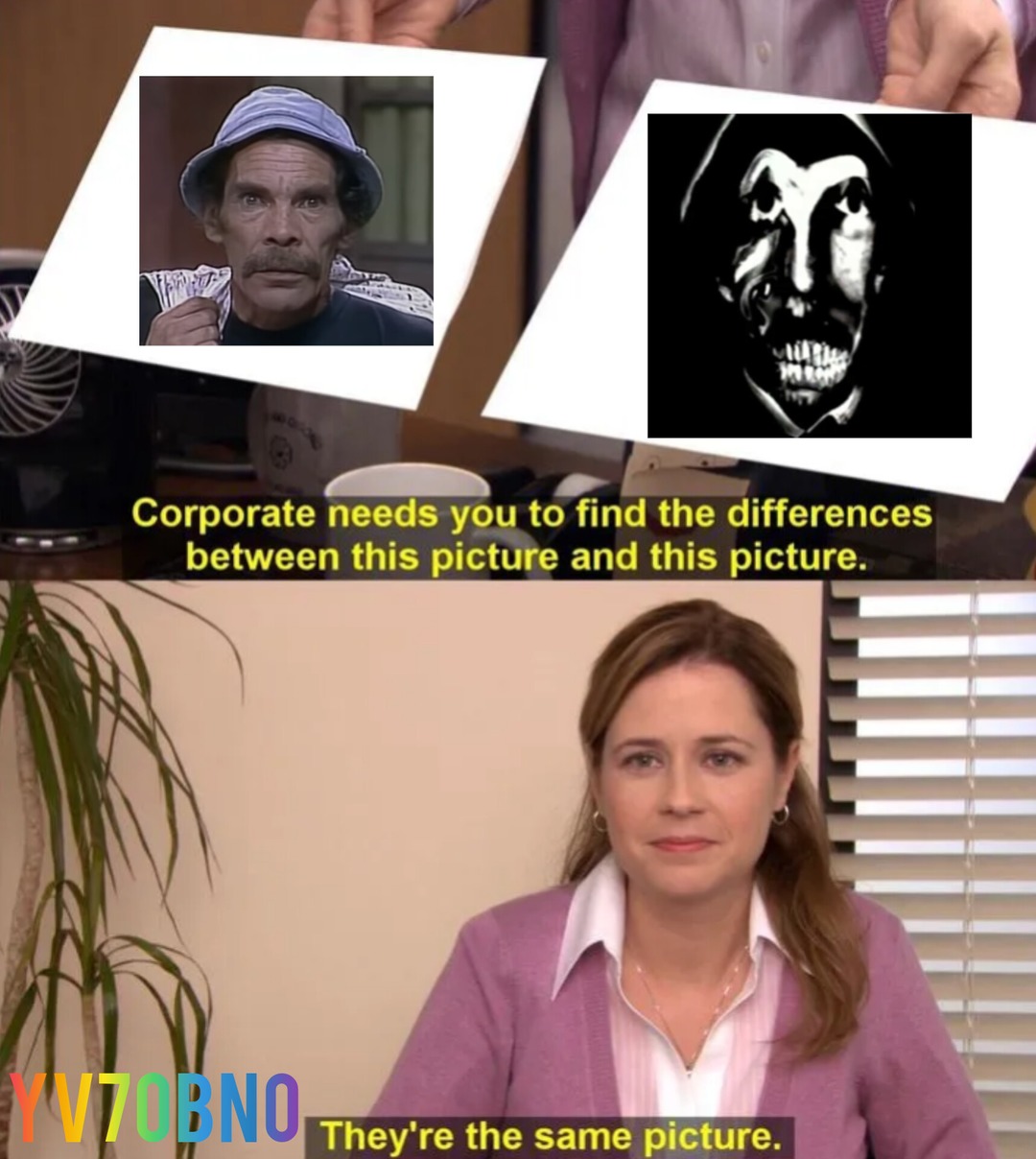 Don Ramón vs Charles Brook - meme