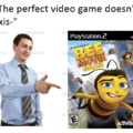 The bee movie game