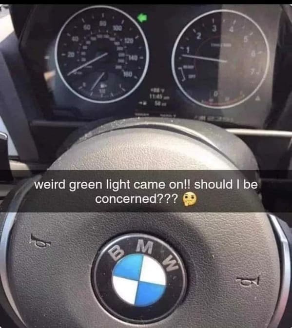 BMW drivers anonymous - meme