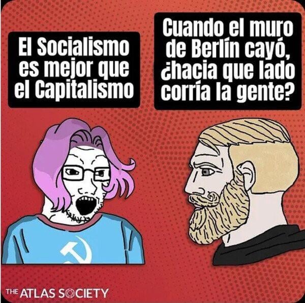 Socialismo y capitalismo - meme
