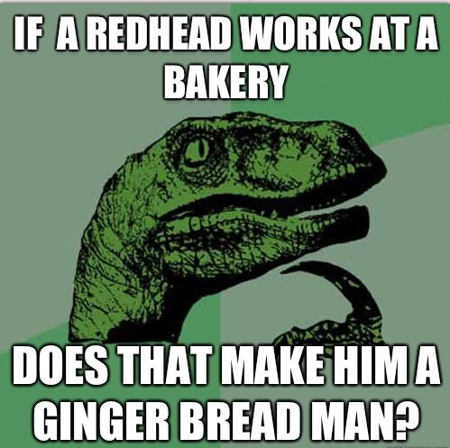 The gingerbread man - meme