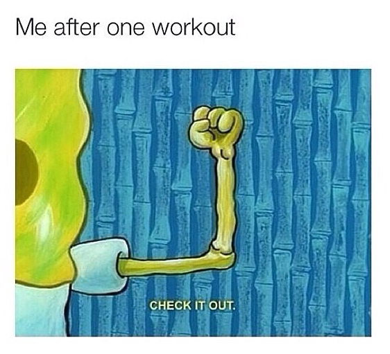 Oh yea got all the muscles - meme