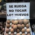No tocar los huevos