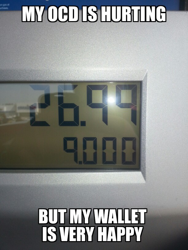 2.99 a gallon today in independence Missouri. - meme