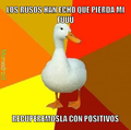 Fiesta de positivos