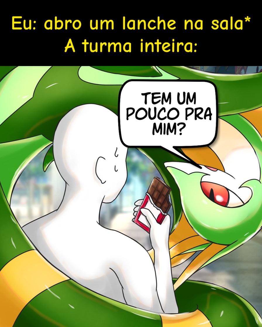 Tudo fominha - meme
