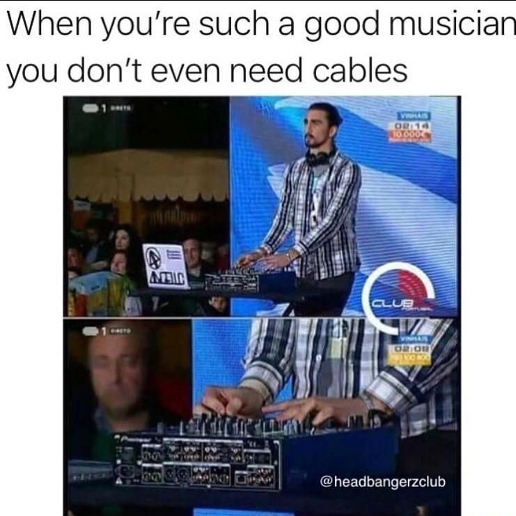 Nothing like dj music - meme