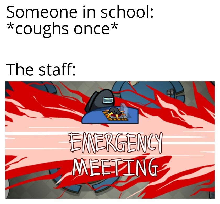 I can't even cough in peace anymore- - meme
