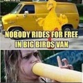 Big bird is fake taxi