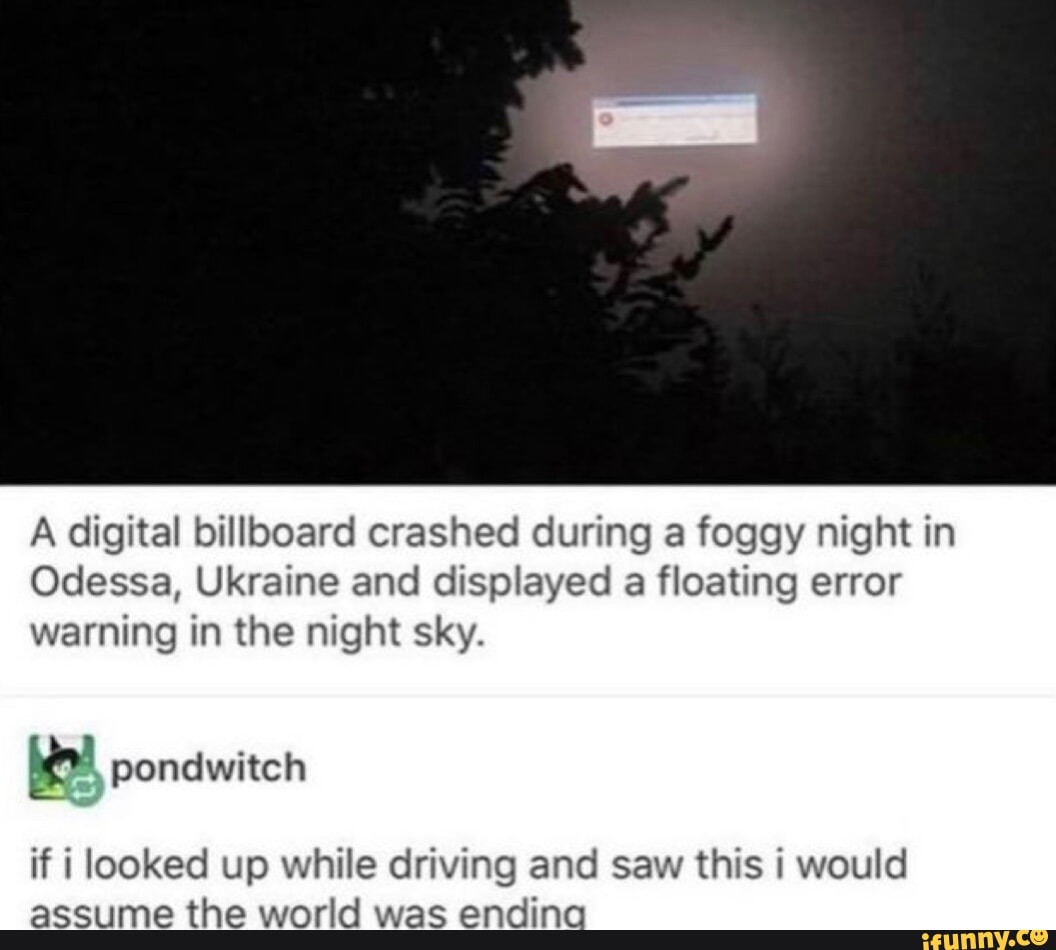 Error - meme