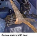 custom squirrel shift boot