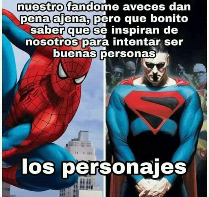 Grandes Spider-Man y Superman - meme