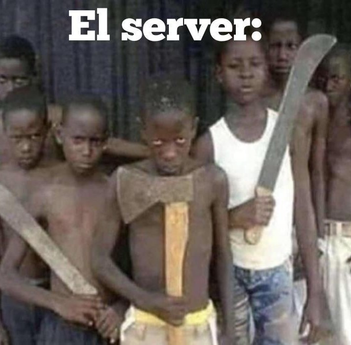 El cjsj con sus amigos: - meme
