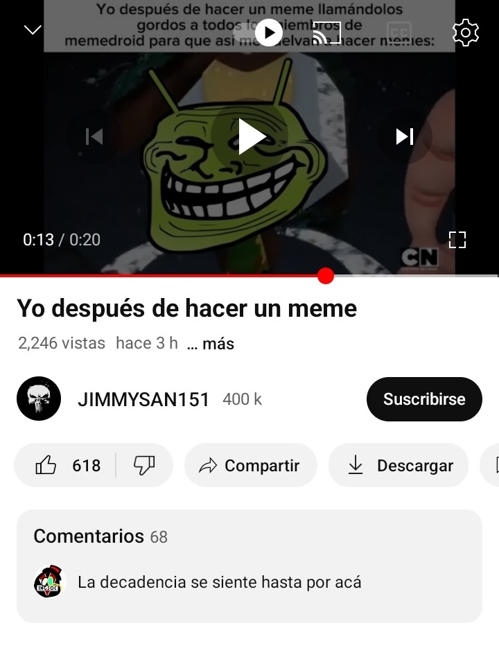 Trolosan lo hace de nuevo xd - meme