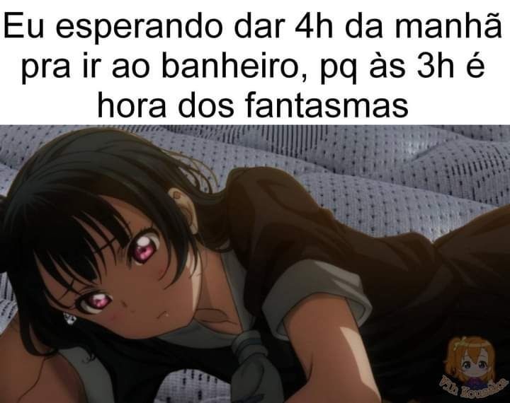 Hora dos fantasmas - meme