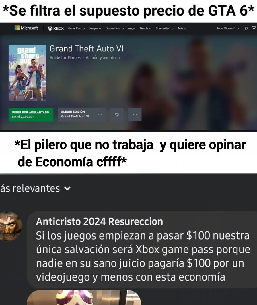 fan de xbox menos mendigo cfffff - meme