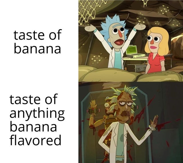 Banana flavor - meme