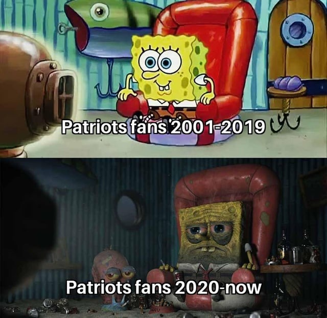 Patriots 2020 till now - meme