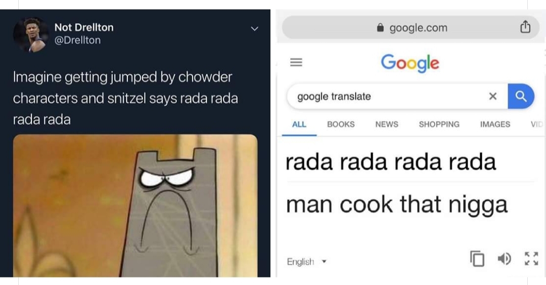 Chowder was the shit - meme