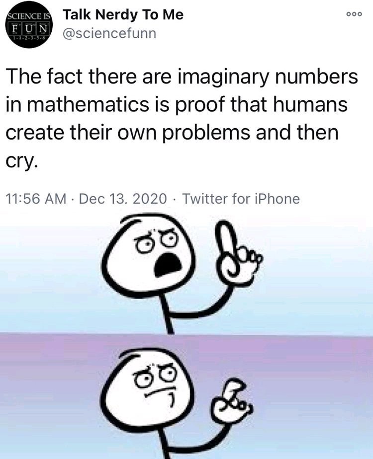 Pi is infinite (crying) - meme