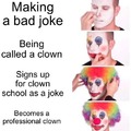 Dank clown meme