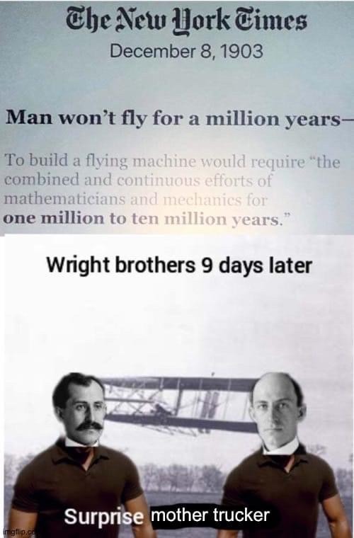 wright brothers - Meme by LocalFather :) Memedroid