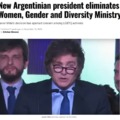 Javier Milei eliminates women, gender and diversity ministry