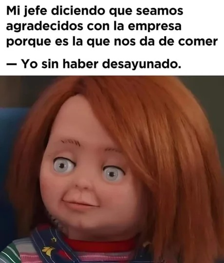 Jueves sin desayuno y a trabajar - meme