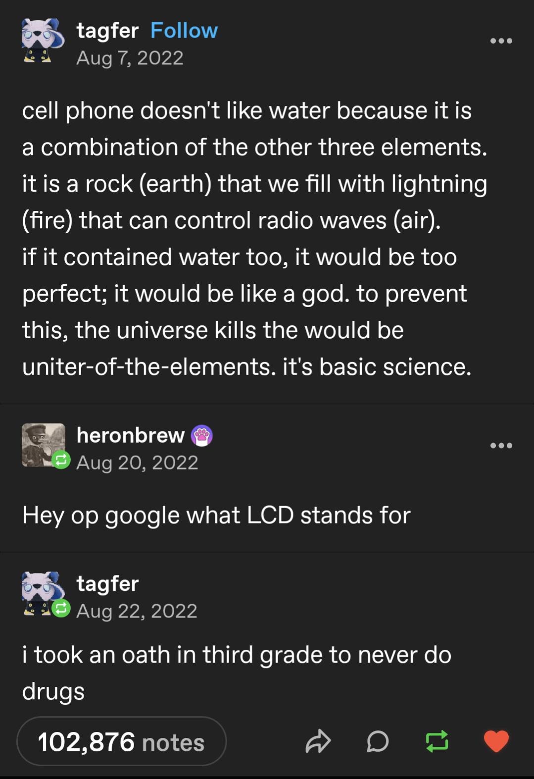 Phones are basically avatar elements combined - meme