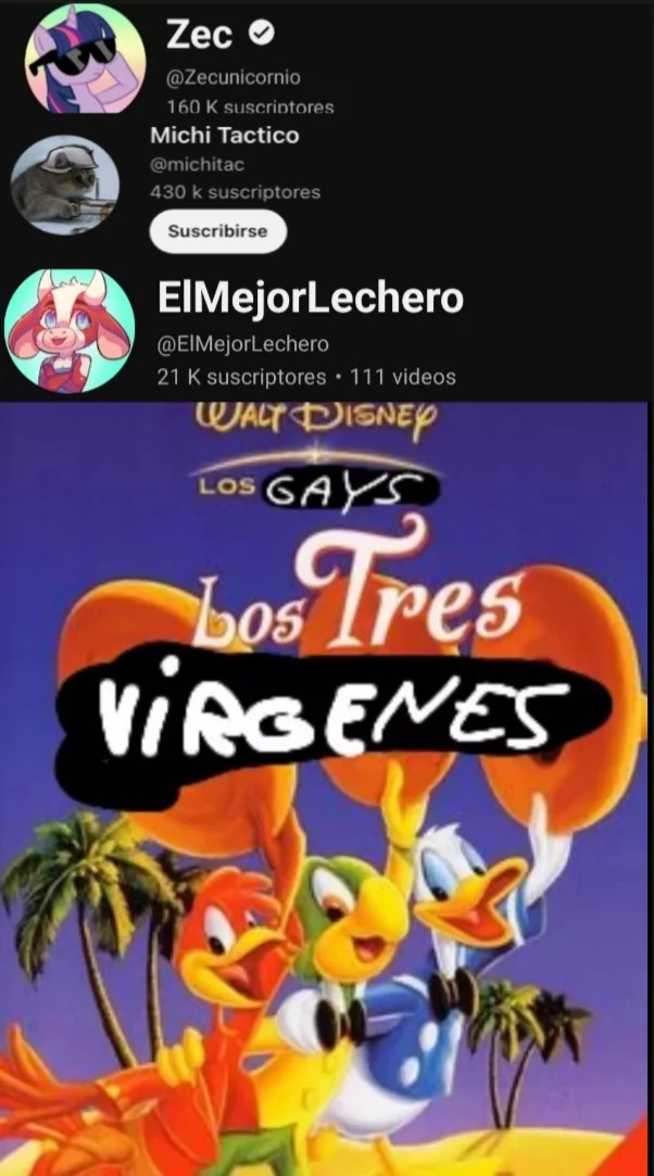 Otro canal virgo que falta? - meme