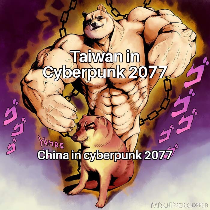 Heres some cyberpunk shit - meme