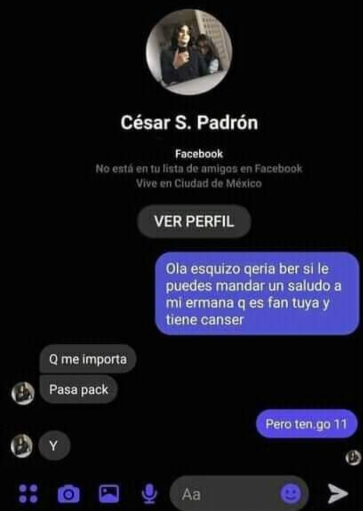César Padrón = CP - meme