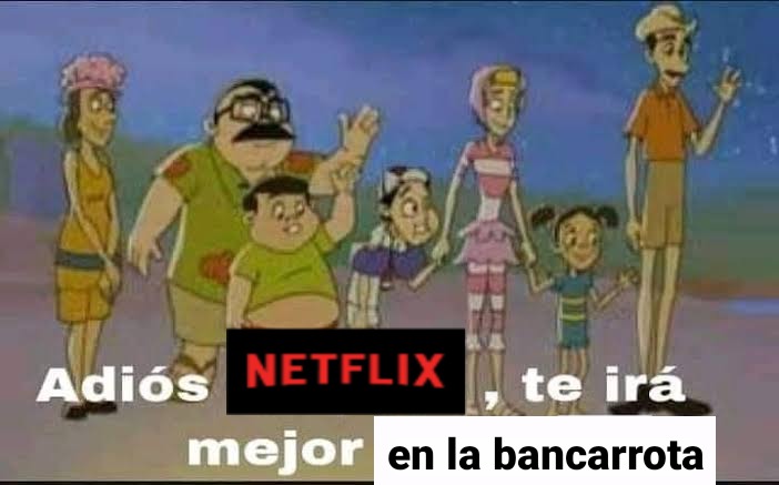 Chao Netflix - meme