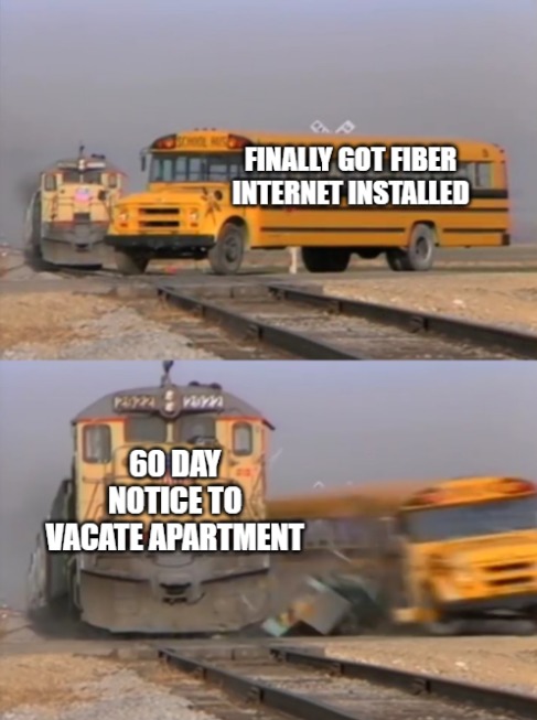 Fiber internet meme