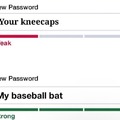 New password is strong