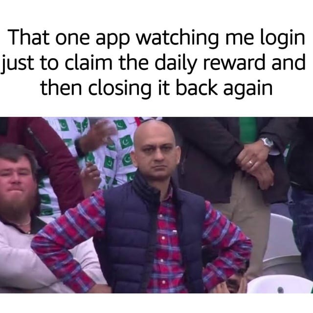 Daily reward - meme