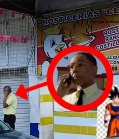 And welcome to Los Pollos Hermanos - meme