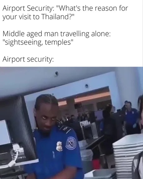 Thailand trips - meme