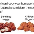 boneless nuggets