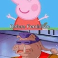 Never fo full feminist