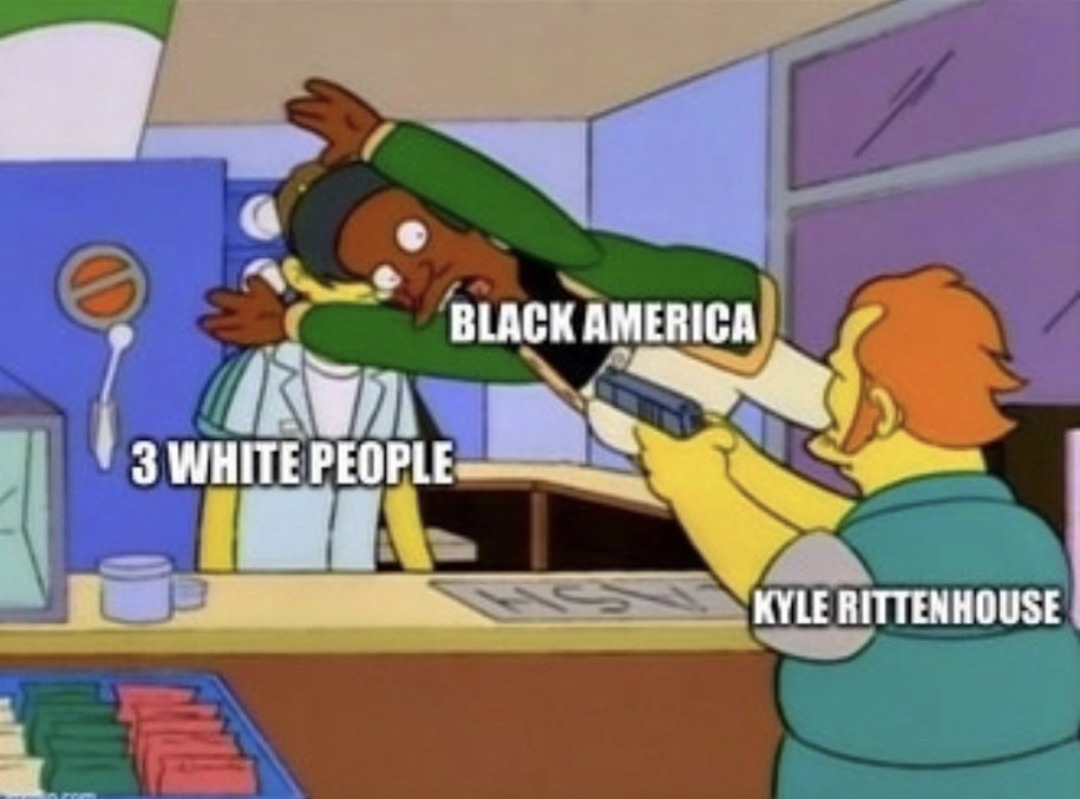 BLM be like - oh and also kills a bunch of kids at a Christmas parade - meme