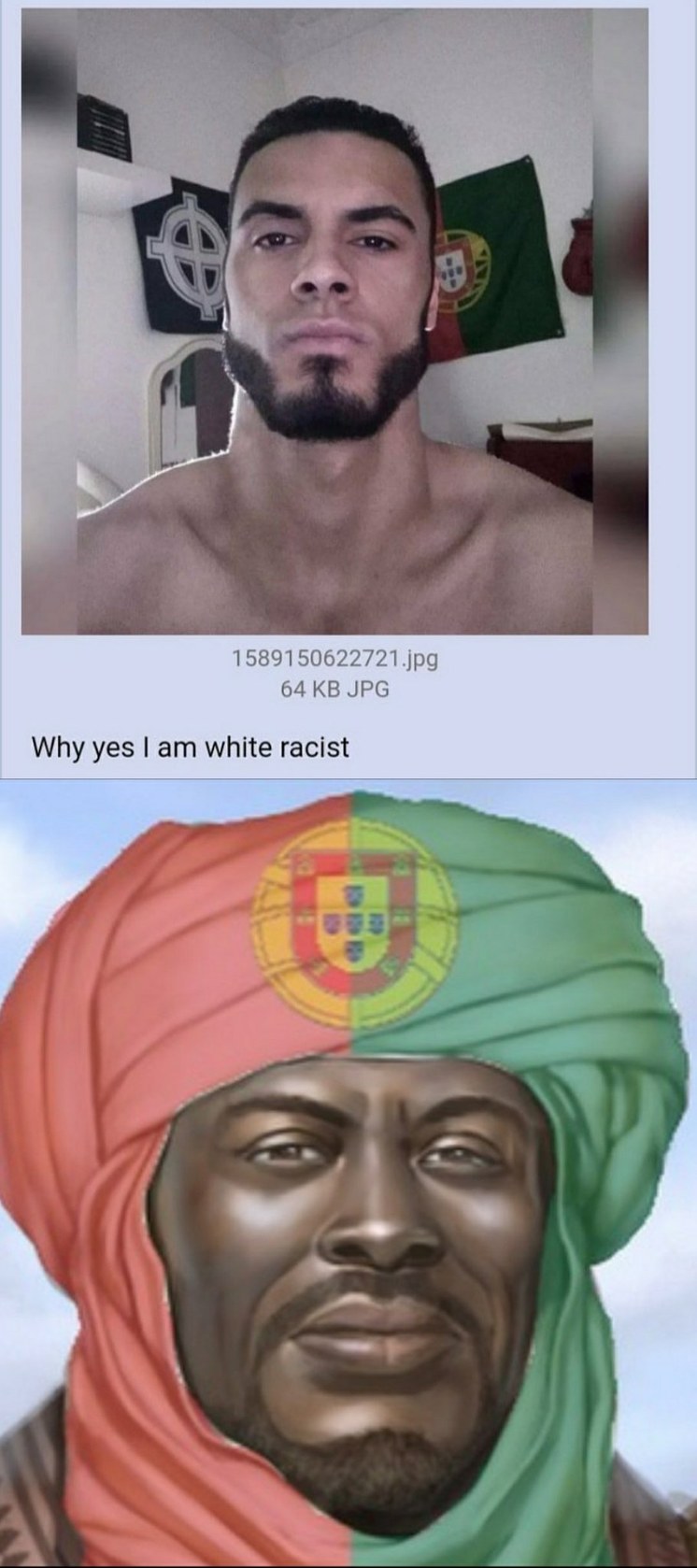 Based African Racist - meme