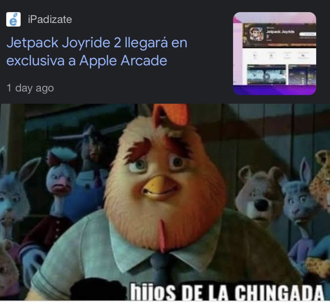 Flojera pagar Apple Arcade - meme