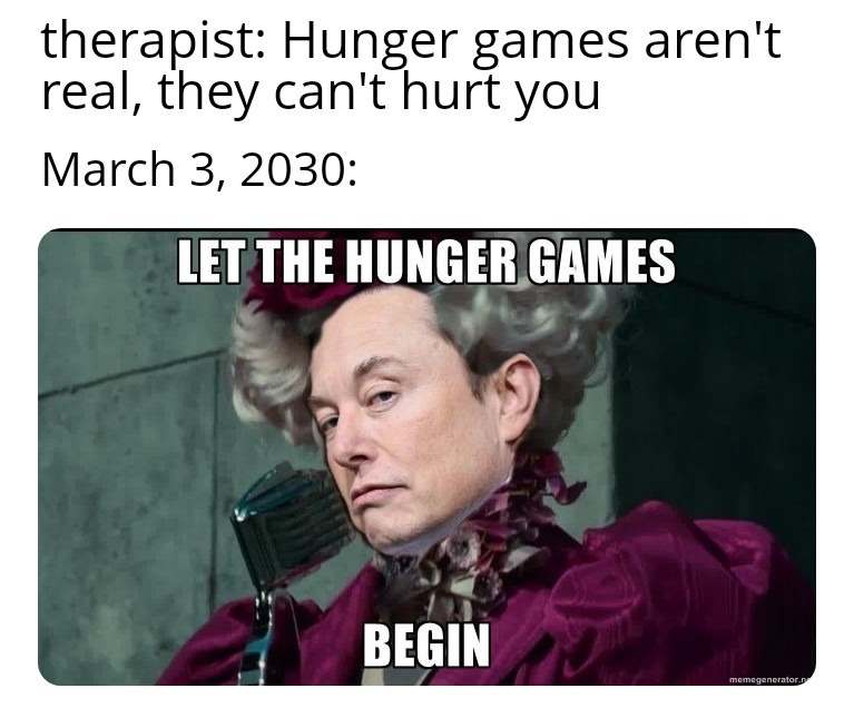 March Hunger Games - meme