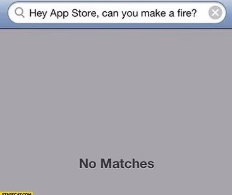 No matches - meme