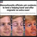 Massachusetts ask for a helping hand with migrants