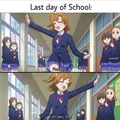 Last day of school