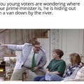 Van down by the river